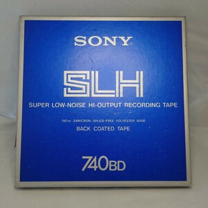 SONY SLH 740BD オープンリールテープ SONY EMPTY REEL R-7MB メタルリール ソニー 7号 