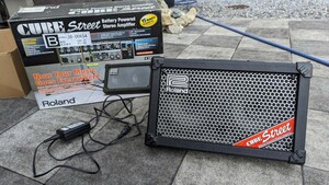 ★Roland CUBE Street★中古動作品!!★ストリート向け小型軽量アンプ★★多彩な機能★ローランド・キューブ・ストリート