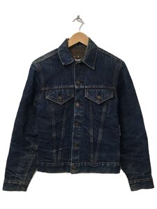 Levi’s◆70s/70505/ブランケット付/Gジャン/デニム/インディゴ/ボタン裏525/襟擦れ有//