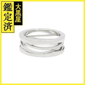 BVLGARI　ブルガリ　ビーゼロワンレジェンド リング　ホワイトゴールド　13.4g　65号　353780　2143100189812　【200】