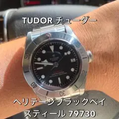 【廃盤モデル】TUDOR ブラック ベイ スチール 79730