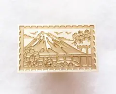 シーリングスタンプヘッド　富士山と桜