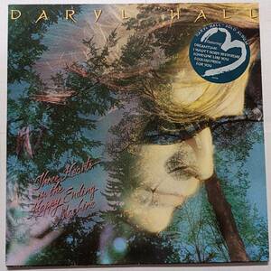 即決 DARYL HALL Three Hearts In The Happy Ending Machine　ハイプステッカー付　ダリル・ホール YA 