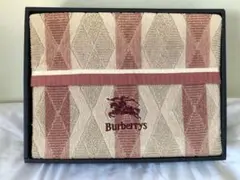 バーバリー タオルケット BURBERRY 箱なし　未使用　保管品