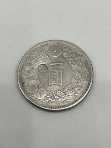 【MSE1595】1円～ 1円銀貨 明治28年 左丸銀 直径約37.9mm 厚さ約2.6mm 量目約26.6g 一圓銀貨 コイン 古銭 アンティーク シルバー