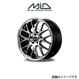 MID RMP 820F アルミホイール 4本 MPV LY3P(18×7J 5-114.3 INSET48 ハイパーメタルコート/ミラーカット)