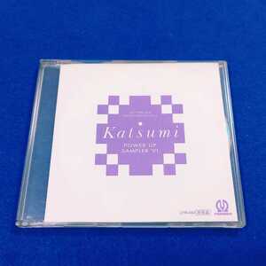 【☆非売品　激レア　ディスク美品☆】 KATSUMI / POWER UP SAMPLER 《ディスク美品》 CD サンプラー 渡辺克巳 【同梱可能　追跡番号あり】