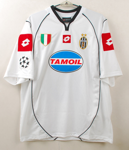 02-03 ユベントス JUVENTUS(A)#10 デル・ピエロ DEL PIERO 半袖 UEFA CL仕様 M