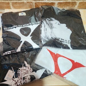 X JAPANライブTシャツ　4枚セット　YOSHIKI　未使用含む