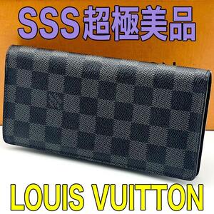 ルイヴィトン LOUIS VUITTON ダミエグラフィット ポルトフォイユブラザ 長財布 正規品 本物 レザー プライベート ビジネス 大人気 