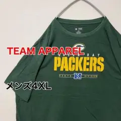 KA232【US輸入】NFL　PACKERS　Tシャツ【メンズ4XL】グリーン