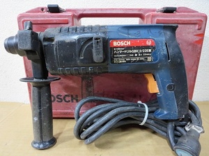 S3469 中古 BOSCH ボッシュ GBH2/22E ハンマードリル 100V 最大22mm 本体＆ケースに書き込みあり