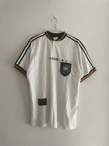 A7/161★ユーロ 96★EURO 1996★ポルトガル製 PORTUGAL★アディダス adidas ドイツ代表 GERMANY 96 Home ユニフォーム 日本正規品☆M