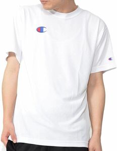 ●送料390円可能商品 チャンピオン Champion 新品 メンズ ロゴ入り COOL 抗菌防臭機能 半袖 Tシャツ 白 L[C3PS390-010-L] 三 弐★QWER★