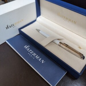 【未使用・正規店購入品】 WATERMAN ウォーターマン ボールペン メトロポリタン デラックス ホワイトCT