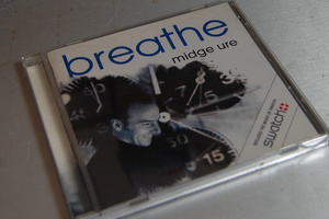 ミッジ=ユーロ Midge Ure ウルトラヴォックス Ultravox Breathe ブリーズ BVCA-750 帯無し 歌詞・対訳・解説付 ケース擦れ痕有り USED