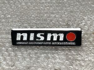 ニスモ グリルエンブレム 旧ｎｉｓｍｏロゴ仕様 絶版品 ♪ GTR GT-R nismo ニスモ グリル エンブレム 他NO538