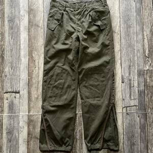 送料無料　70s vintage イタリア軍　コンバットパンツ　パラシュートパンツ　LAMPO