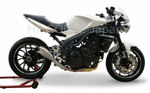 TRIUMPH SPEED TRIPLE 2007～2010 スリップオンマフラー HP CORSE エイチピーコルセ