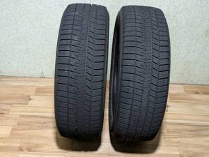 【 売り切り ！！２０２２ 年製！！　】　２２５／５５Ｒ１９　ダンロップ　（ ＷＭ０３ ）　スタッドレス　２ 本　