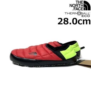 1円～!売切!【正規新品】THE NORTH FACE◆THERMOBALL TRACTION MULE V モックシューズ スリッポン US限定 防寒(US10/28.0㎝)赤 200703-30