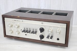 【行董】LUXMAN ラックスマン 真空管 プリメインアンプ LX38 オーディオ機器 音響機材 音響機器 昭和レトロ AS811BPM59