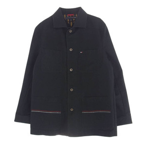 TOMMY HILFIGER トミーヒルフィガー 114-611100-240 カバーオール ジャケット アウター ブラック系 M【中古】