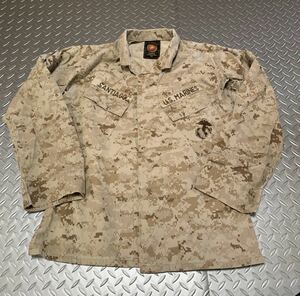 米軍 USMC 実物 放出品 ジャケット マーパット デジカモ シャツ 32-S 海兵隊 サバゲー ミリタリー コンバット