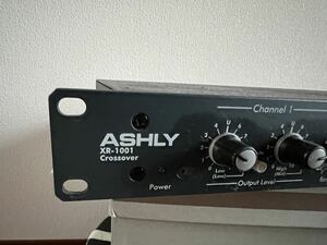 Ashly xr-1001 crossover 2ndusd 中古　訳アリ完動品　チャンネルディバイダー　チャンデバ