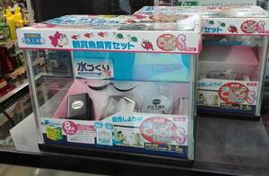 OASISAQUA超お買い得4個セット！　水作　金魚ファミリーS水槽セット新品