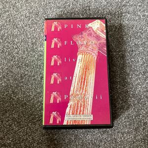 【VHS】ピンク・フロイド ライヴ・アット・ポンペイ PINK FLOYD live at Pompeii 【動作未確認】プログレ FULL LENGTH VERSION