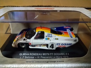 カルツォ 1/43 RONDEAU M379 ITT OCEANIC NO4 1979