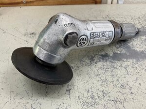 ★中古★不二 FUJI エアグラインダー FA-4CHK-1 本体のみ 常圧仕様 エアー工具 自動車整備 板金 磨き 研磨 エアーサンダー アングル)岡b