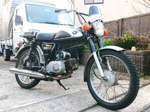 【書付実動 千葉県いすみ市】SUZUKI スズキ K90 コレダ 2スト MTロータリー4速 昭和レトロ 当時物 1970年初頭 2型 USED