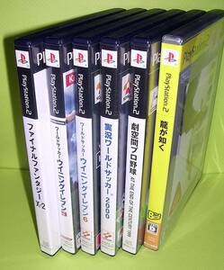 【中古ソフト】PlayStation 2 ソフト６本set.