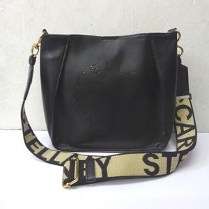 Ft615492 ステラマッカートニー ショルダーバッグ ブランドロゴパンチングバッグ 557906 ブラック系 レディース Stella McCartney 中古