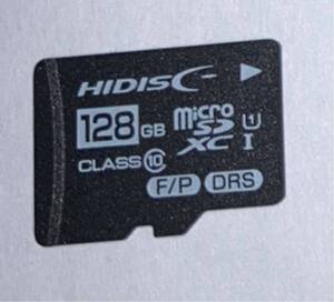 HIDISK SDカード128GB 中古