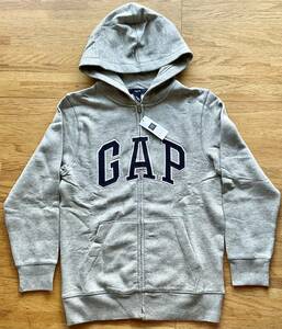 即決★新品★ Gap★ギャップ★ロゴ★裏起毛ファスナーパーカー裏起毛ジップパーカー・裏起毛トレーナー・裏起毛ジャンパー★サイズ１４０