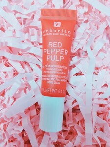 ■Erborian■Red Pepper Pulp Mini■5mL■保湿　ジェルクリーム　海外コスメ　トウガラシエキス