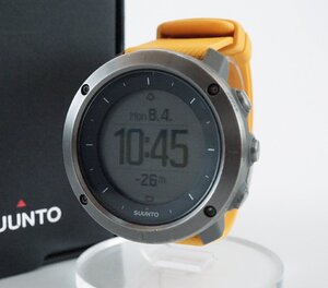 SUUNTO スント TRAVERSE AMBER トラバース アンバー デジタル 腕時計 GPS計測 気圧計 電子コンパス