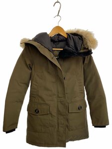 CANADA GOOSE◆ロングダウンジャケット/XS/ナイロン/KHK/無地/2603JLR