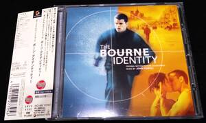 ボーン・アイデンティティー　サントラCD★国内盤・帯　ジョン・パウエル　Bourne Identity　John Powell　マット・デイモン