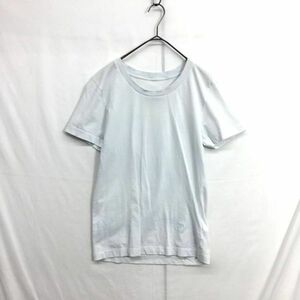 NZ277●21SS MM6 Maison Margiela パックT Tシャツ●M●ホワイト～薄いブルー系 マルタン マルジェラ S62GD0087