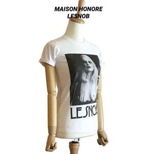 新品未使用 MAISON HONORE LESNOB プリントTシャツ