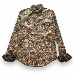 【美品】Paul Smith collection/花柄 長袖シャツ/クリーニング済み/M/ポールスミスコレクション