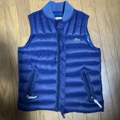 LACOSTE LIVE ネイビー ダウンベスト S