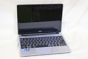 現状品ノートパソコン acer ASPIRE ONE AO756 Intel メモリ無 HDD無 11.6inchワイド カメラ内蔵 OS無 代引き可