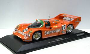 【PMA】1/18 ポルシェ 962 C #17 T. ブーツェン/F.イェリンスキー1986年 SPA 1000km 優勝車(商品№ 155866517)ダイキャスト製のミニカー