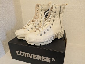 未使用品　コンバース　CONVERSE　22センチ　US3　レディース　ハイカット スニーカー ALL STAR 100　ホワイト　送料無料　プレゼント にも