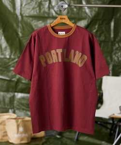 snowpeak JOURNAL STANDARD RECYCLED COTTON PORTLAND RINGER TEE L